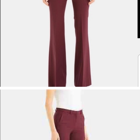 Theory Demitria 2 Dark Currant New Stretch Wool Size 2 - Picture 2 of 3